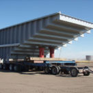 <p><strong>Froth Pumpbox</strong></br>
Location: Alberta</br>
Length: 53 feet</br>
Width: 28 feet</br>
Height: 41 feet</br>
Weight: 366,000 lbs</p>