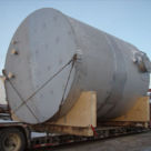 <p><strong>PH Adjustment Tank</strong></br>
Location: Saskatchewan</br>
Height: 19 feet</br>
Diameter: 15 feet</br>
Weight: 16,200 lbs</p>