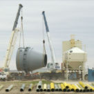 <p><strong>Potash Surge Bins</strong></br>
Location: Saskatchewan</br>
Height to Diameter: 20x25 feet</br>
Diameter: 16x20</br>
Weight: 30,000 - 46,000 lbs</br>
7 tanks supplied for this project</p>