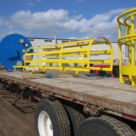 <p><strong>Sodium Storage Tank</strong></br>
Location: Saskatchewan</br>
Height 16 feet</br>
Diameter: 6 feet</br>
Weight: 4,200 lbs</p>