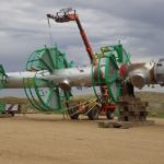 A LPG Vessel fabricated in 2017 for a Saskatchewan customer.